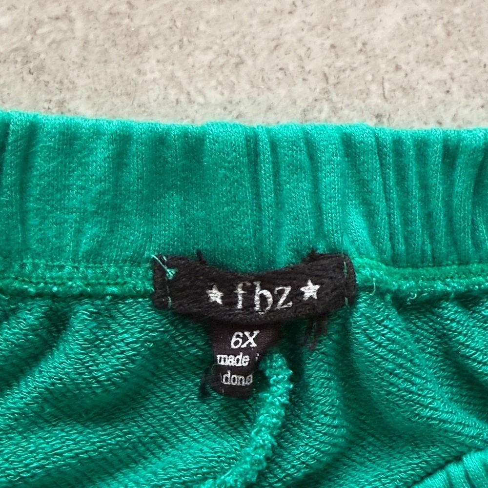 Flowers by Zoe Green Good Vibes Sweat suit set  sz 6x